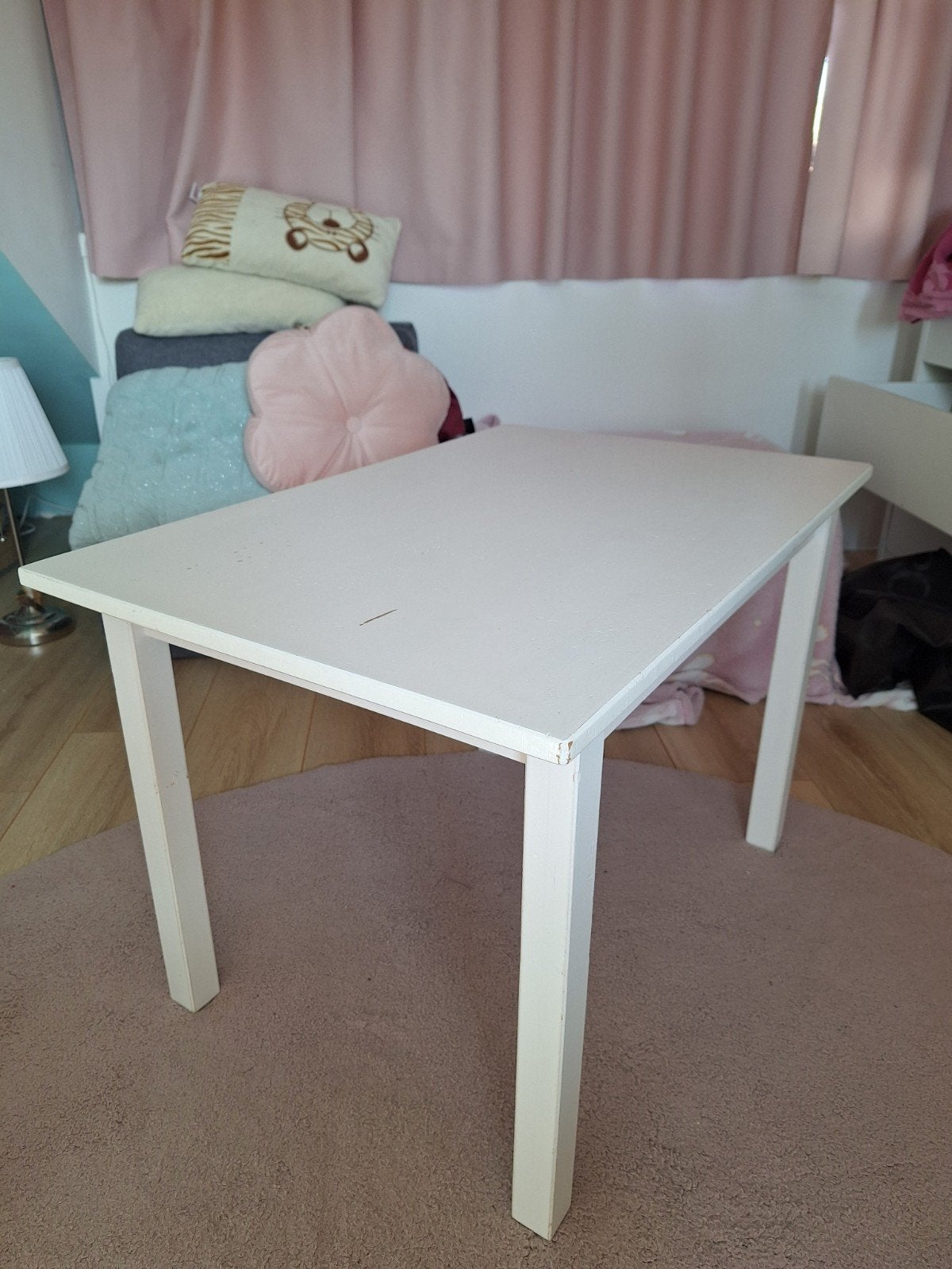 IKEA SUNDVIK kindertafel, wit, gratis afhalen, Huis en Inrichting, Tafels | Eettafels, Ophalen, Gebruikt, 50 tot 100 cm, Kindvriendelijk, Scandinavisch