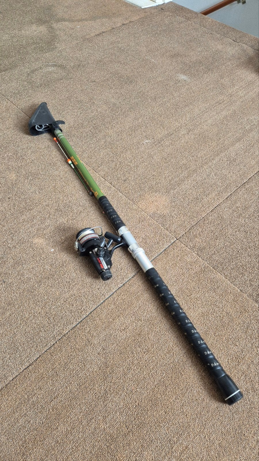 Shakespeare Omnix 040 Allround 30 Werphengel met Molen, Watersport en Boten, Hengelsport | Algemeen, Ophalen, Gebruikt, Werphengel