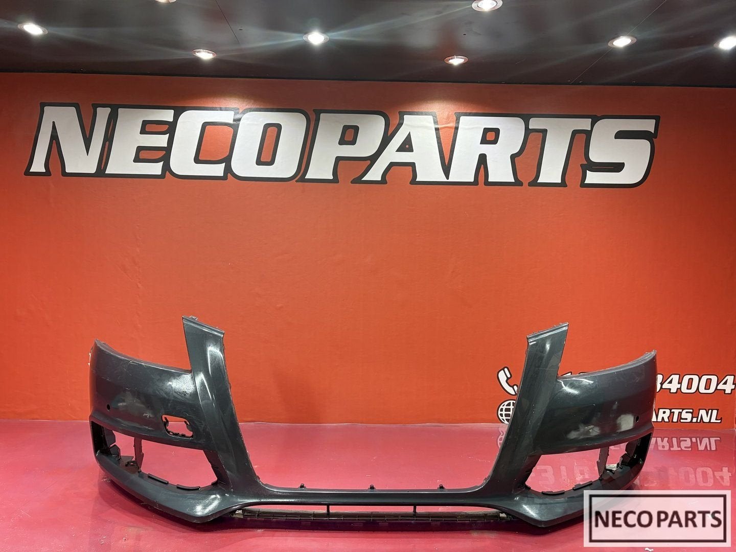 AUDI A3 8P S-LINE FACELIFT BUMPER VOORZIJDE PDC ORIGINEEL, Gebruikt, -, -, Achter