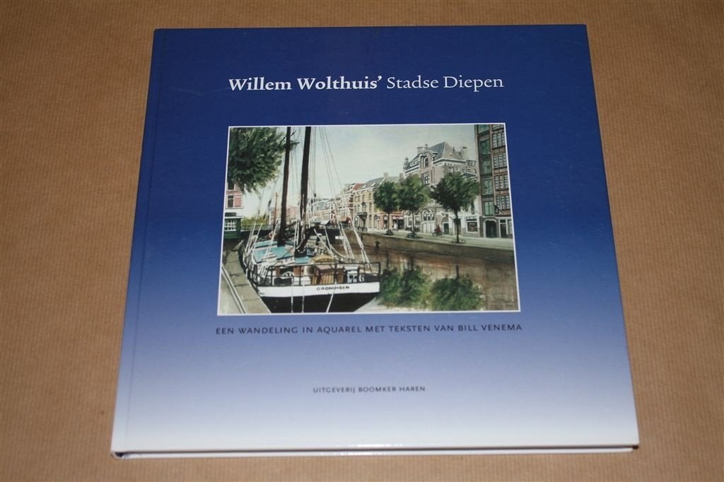 Willem Wolthuis\' Stadse Diepen. Een wandeling in aquarel., Ophalen of Verzenden, Nieuw