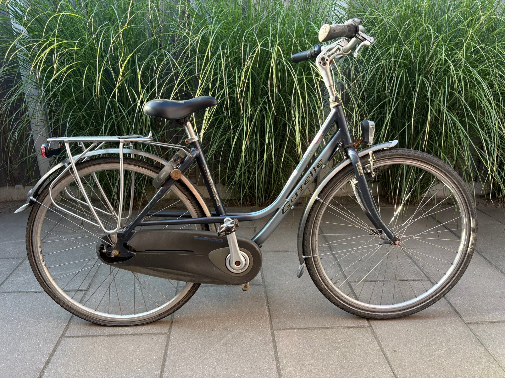 Opknap Fiets Gazelle damesfiets, Ophalen, Gebruikt, Stuur, Aluminium