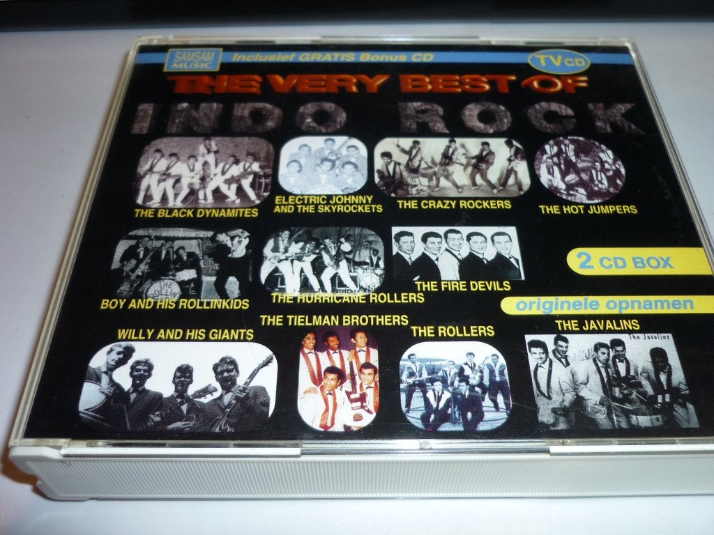 The Very Best Of Indo Rock - 2 CD Box (Samsam Music), Verzenden, Inclusief doosje, Zo goed als nieuw, Verzamelalbum