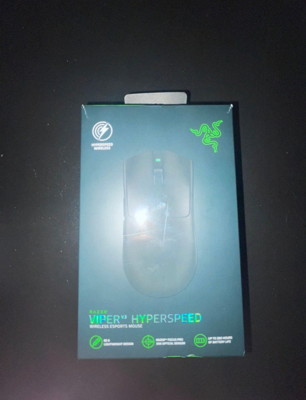 Razer viper v3 hyperspeed, Rechtshandig, Muis, Gaming muis, Nieuw