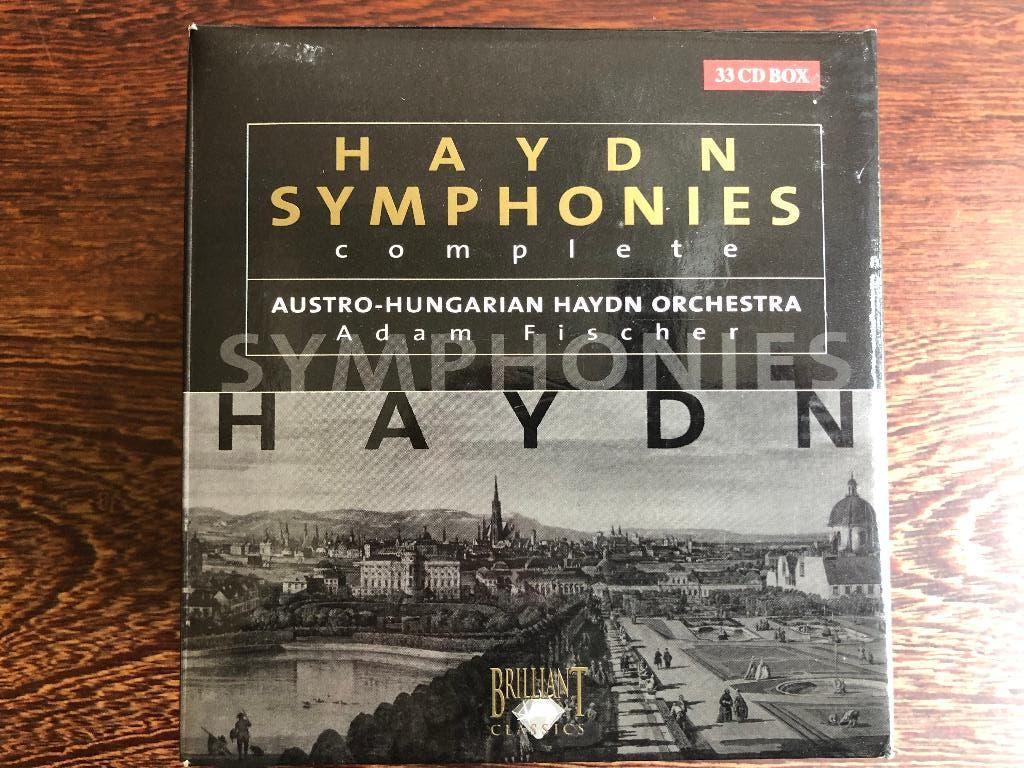 * Haydn Symphonies 1 - 104 - Adam Fischer - 33 CD's, Ophalen of Verzenden, Classicisme, Zo goed als nieuw, Orkest of Ballet