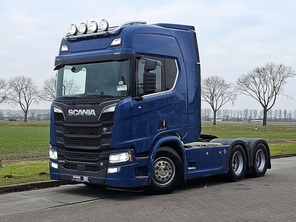 SCANIA R650 6x4 retarder led, Automaat, Euro 6, Scania, Blauw