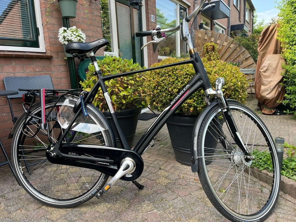 Heren Fiets Frame maat 61/28", Fietsen en Brommers, Fietsen | Heren | Herenfietsen, Ophalen, Sparta, Versnellingen, Zo goed als nieuw