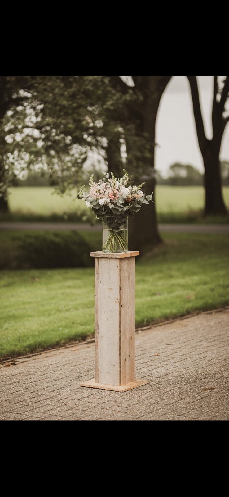 Zuilen 2x (te huur) bruiloft decoratie, Huis en Inrichting, Woonaccessoires | Zuilen en Pilaren, Ophalen, Zo goed als nieuw