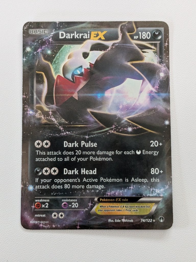 Pokémon kaart (EX) - Darkrai [Engels], Ophalen of Verzenden, Zo goed als nieuw, Losse kaart, Foil