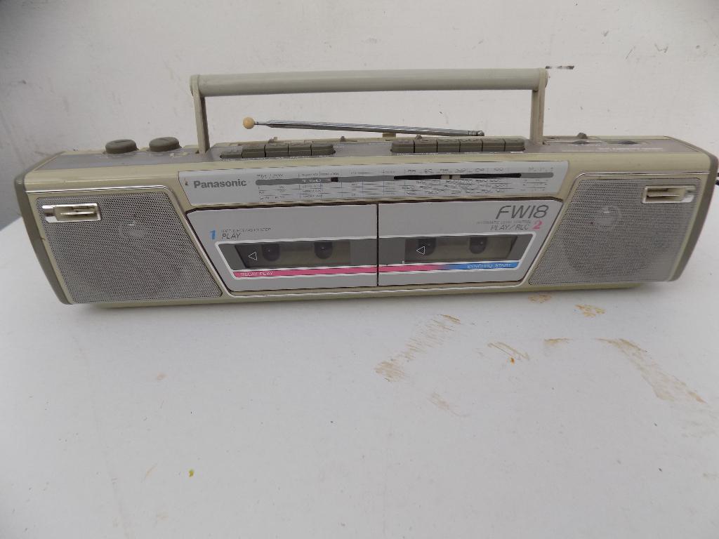 Portable radio Panasonic RX-FW18L vintage, Ophalen of Verzenden, Gebruikt, Radio