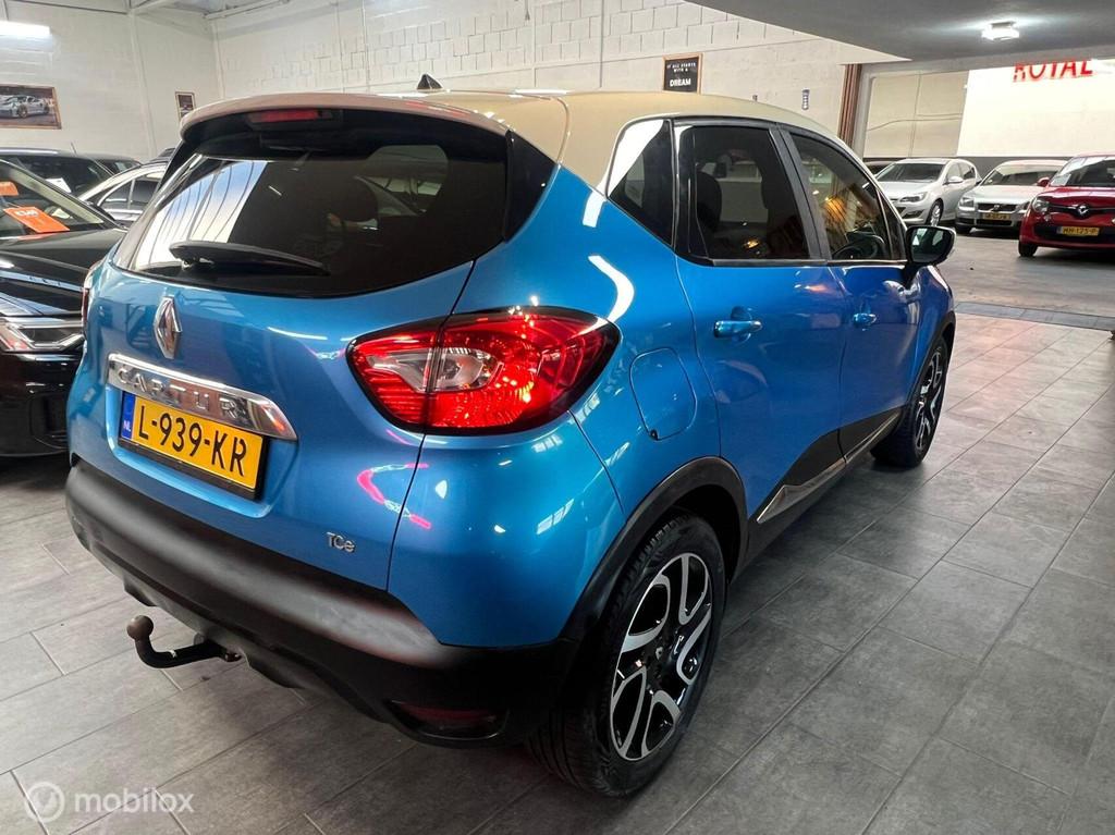 Renault Captur 0.9 TCe Expression / Navigatie / Trekhaak, Gebruikt, Blauw, 49 €/maand, Handgeschakeld