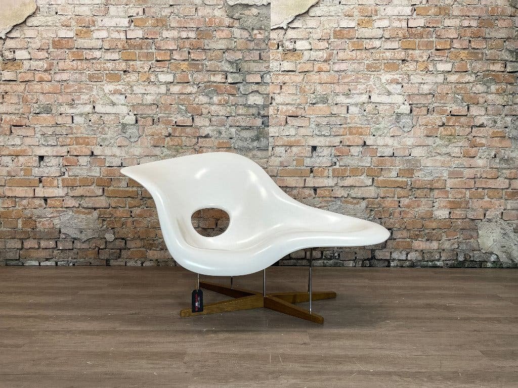 Vitra La Chaise – Wit kunststof | Charles & Ray Eames, Ophalen, Hout, Design, 75 tot 100 cm