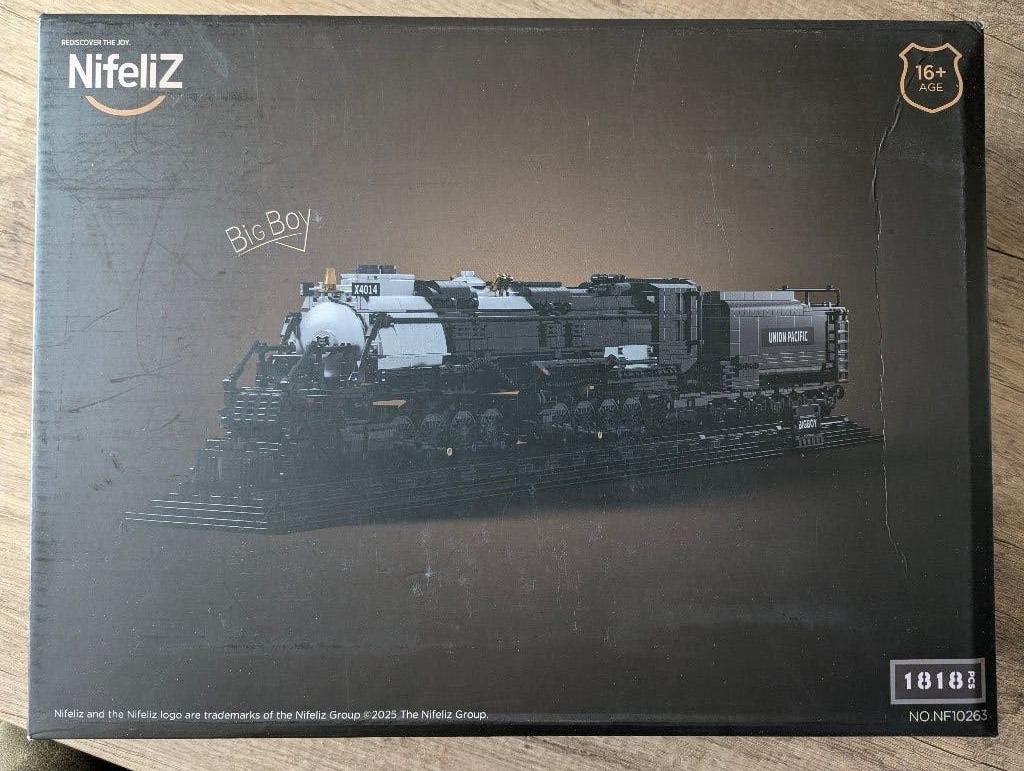 Nifeliz (lego) big boy locomotief, Nieuw, Ophalen, Overige merken, Gelijkstroom