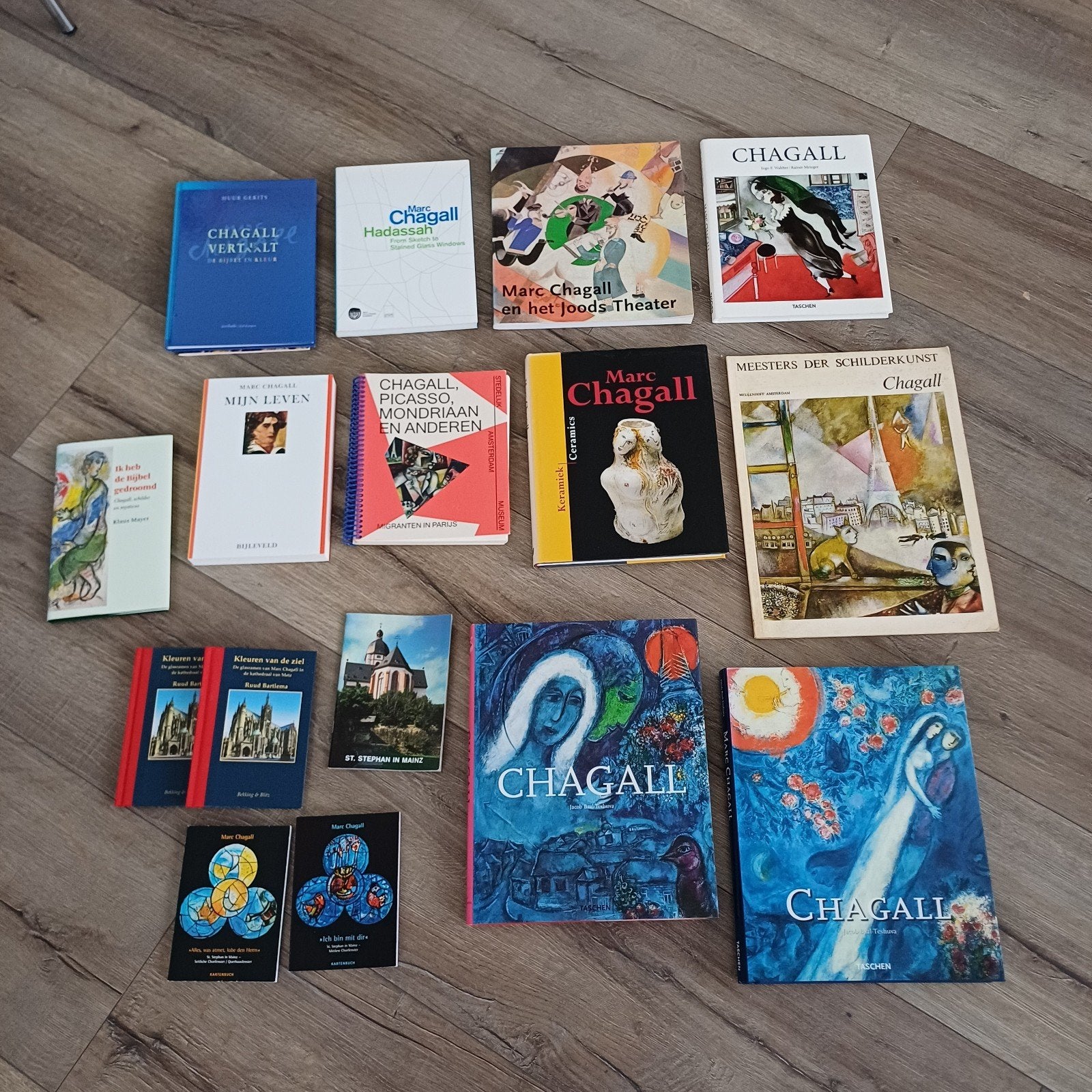 Marc Chagall grote collectie boeken en catalogi, Boeken, Ophalen of Verzenden, Zo goed als nieuw