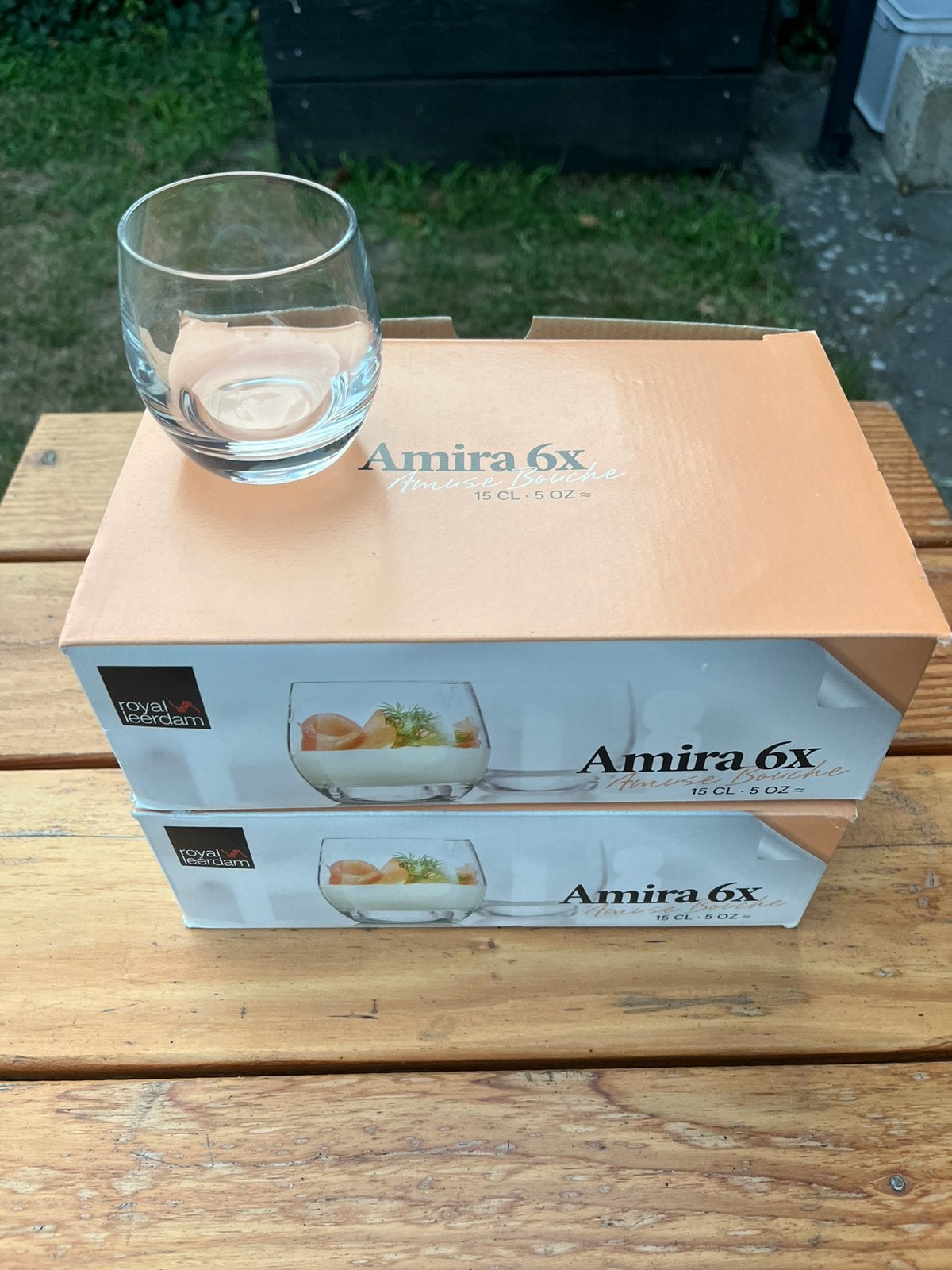 Amuse glaasjes, Ophalen of Verzenden, Nieuw, Borrel- of Shotglas
