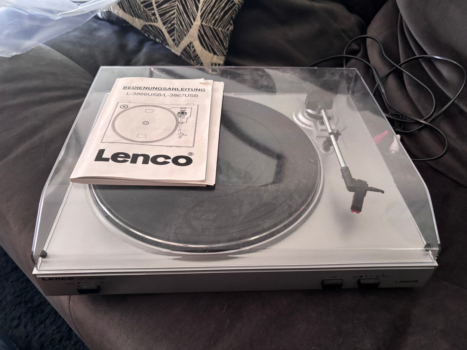 Lenco USB Turntable (platenspeler) - ZGAN, Ophalen of Verzenden, Zo goed als nieuw, Overige merken