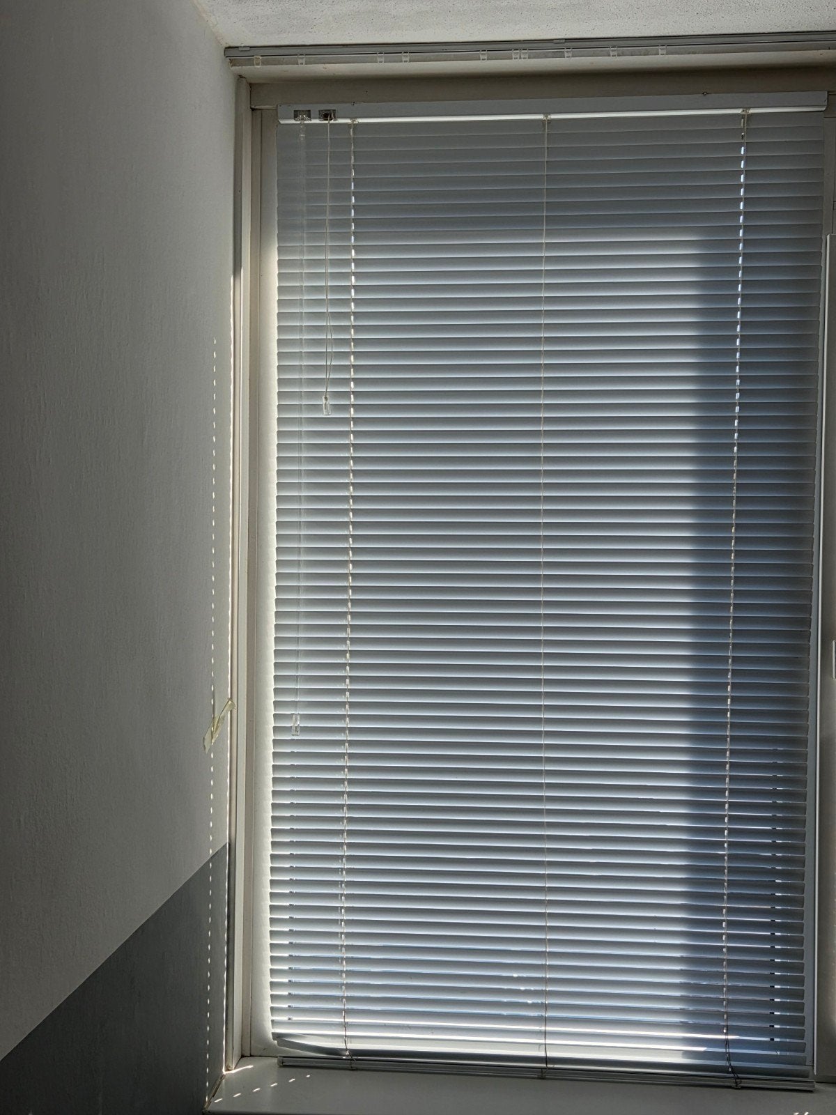 Witte jaloezieën - b 87 x h 160 cm T.E.A.B., Ophalen, Gebruikt, Wit, Jaloezie