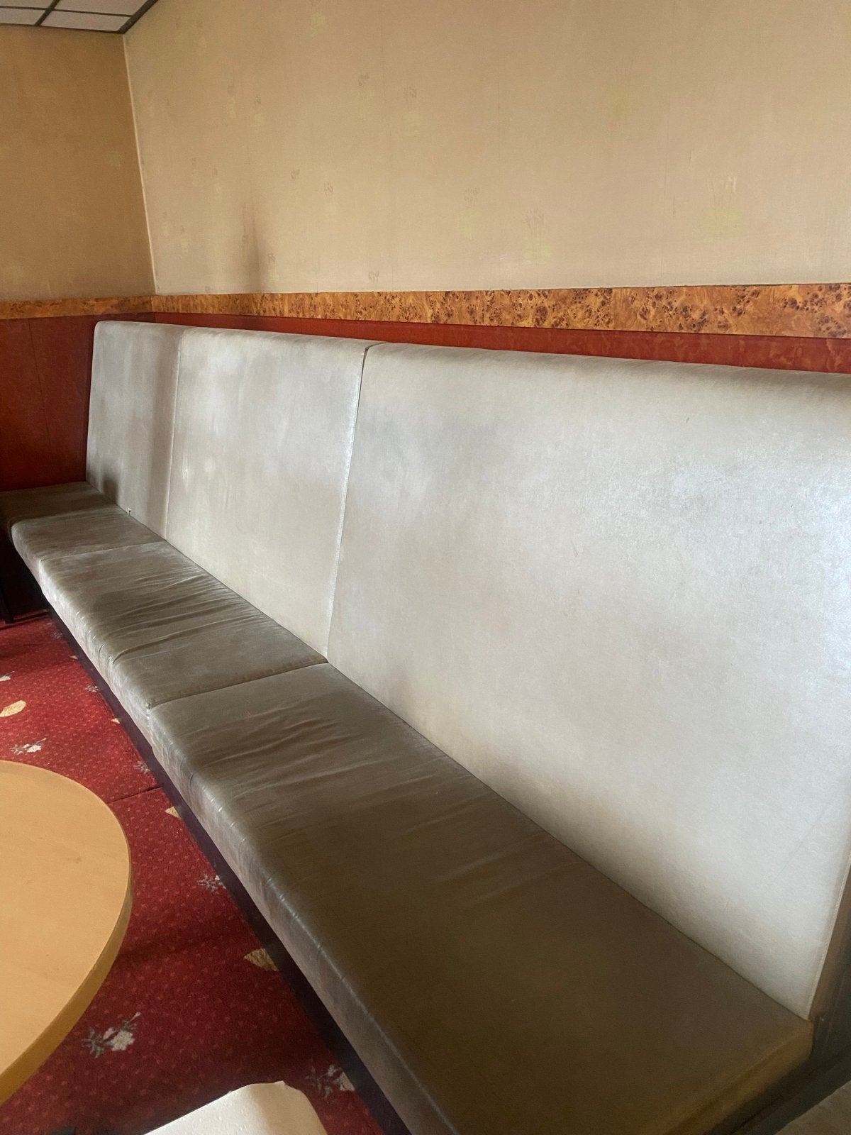 Lange horeca banken Comfortabele zitbanken voor restaurant, Ophalen, Gebruikt