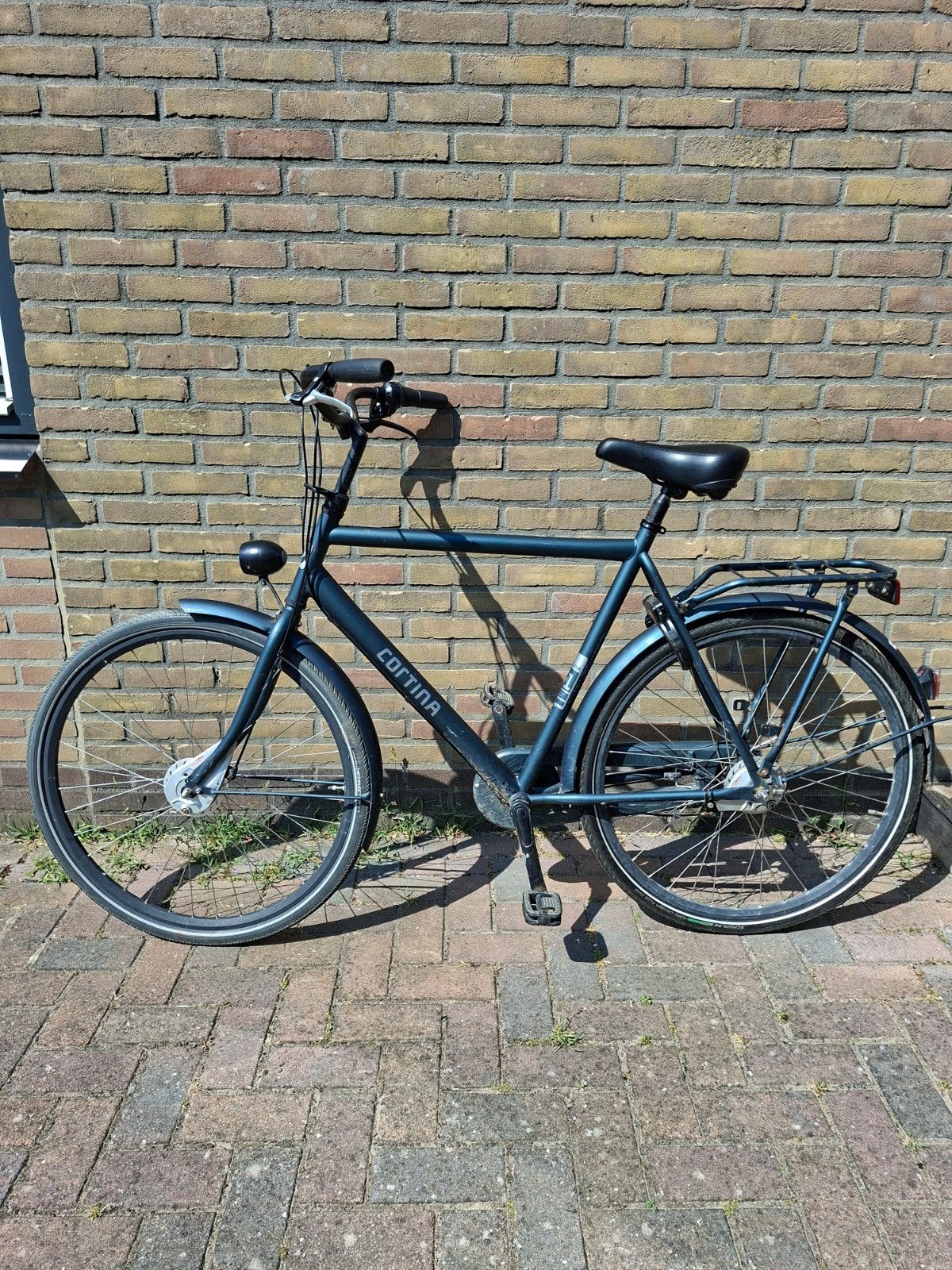 contina herenfiets 61cm, Minder dan 10 versnellingen, Gebruikt, Overige maten, 57 tot 61 cm