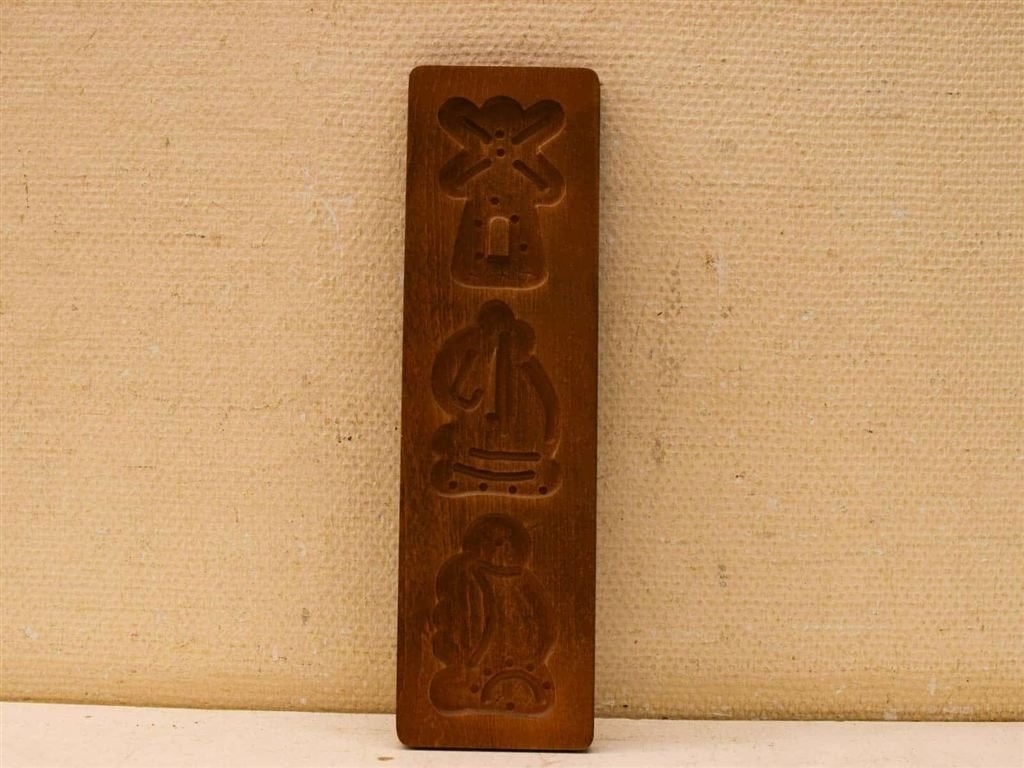 Vintage Houten speculaasplank 52856, Ophalen of Verzenden, Gebruikt