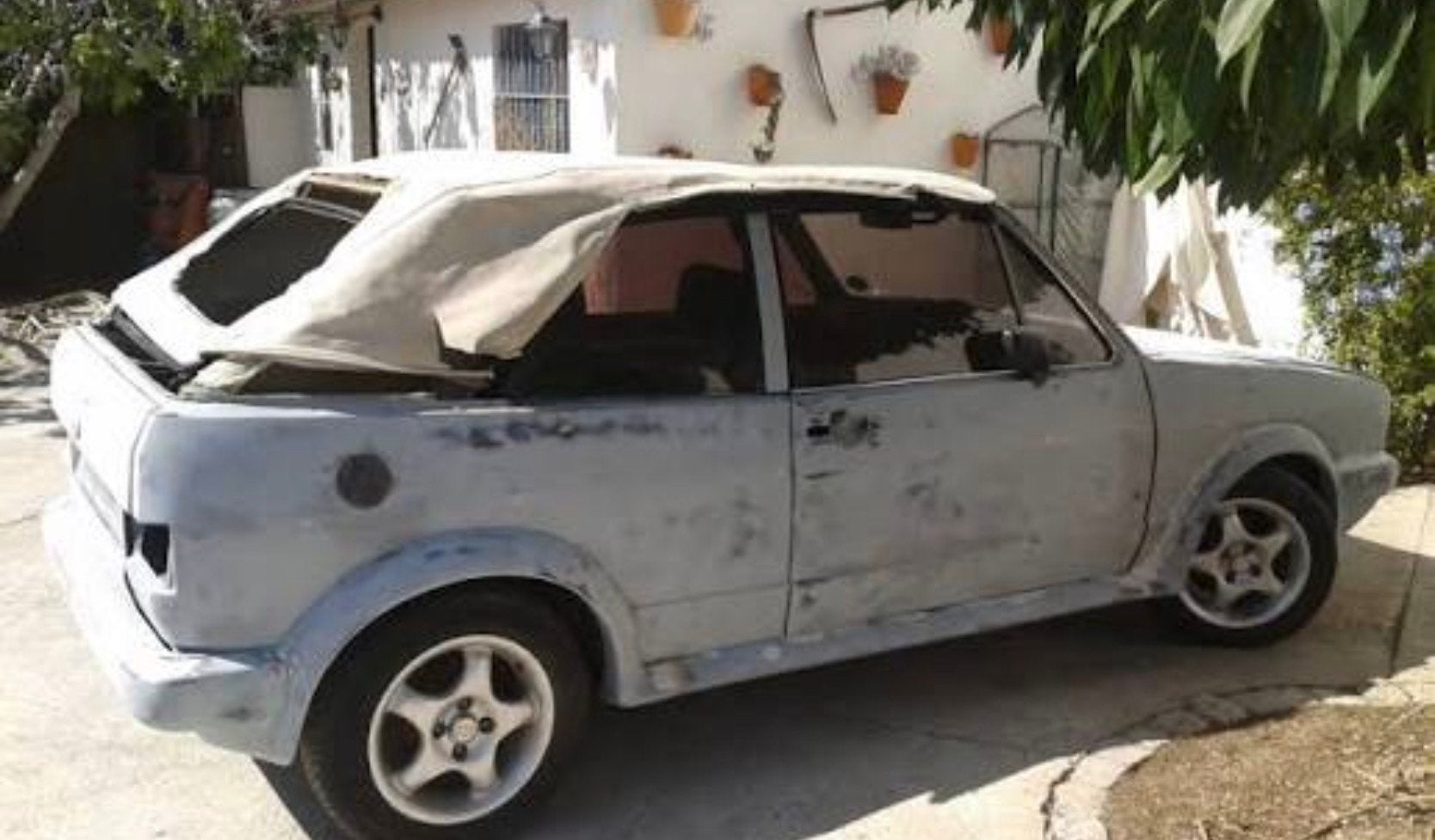 Golf mk1 cabrio dak frame softtop, Auto-onderdelen, Ophalen, Gebruikt, Volkswagen, Achterklep