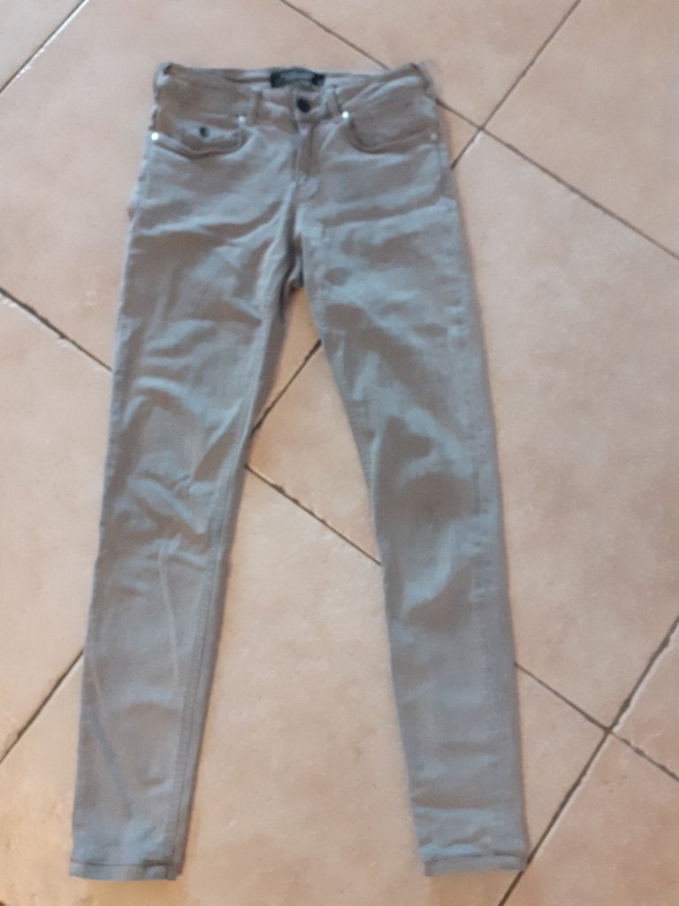 Maison Scotch broek maat W27 L32, Ophalen of Verzenden, Zo goed als nieuw, Maat 34 (XS) of kleiner, Grijs