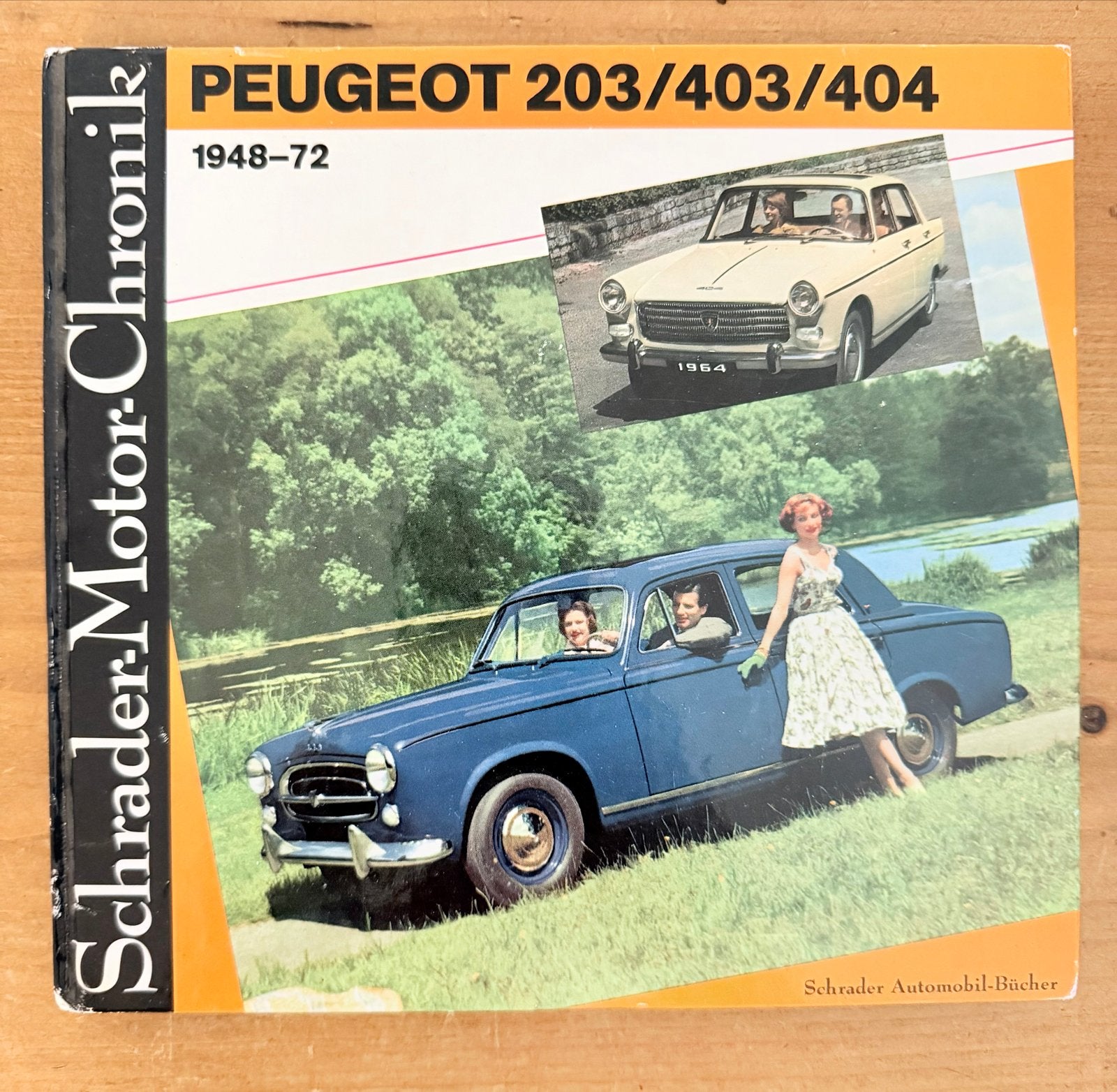 Schrader Motor-Chronik: Peugeot 203/403/404 1948-72, Ophalen, Gelezen, Peugeot