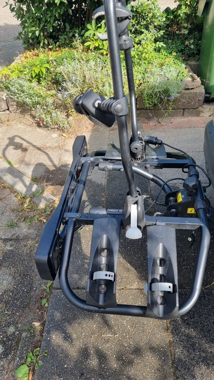 Hapro Atlas 2-7 pin MK2 trekhaak fietsendrager, Auto diversen, Fietsendragers, Ophalen, Gebruikt, Trekhaakdrager