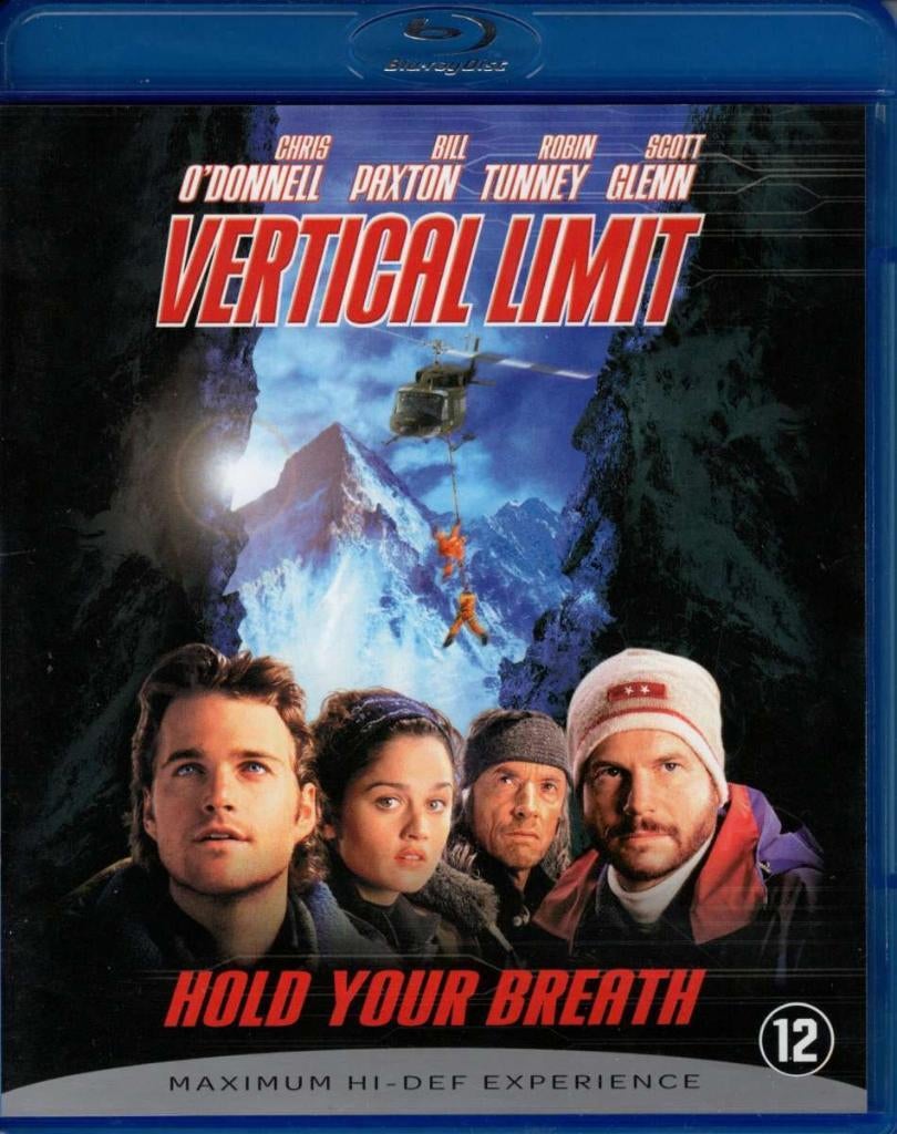 Vertical Limit (2000) - Nederlandse uitgave, Cd's en Dvd's, Blu-ray, Zo goed als nieuw, Actie, Verzenden