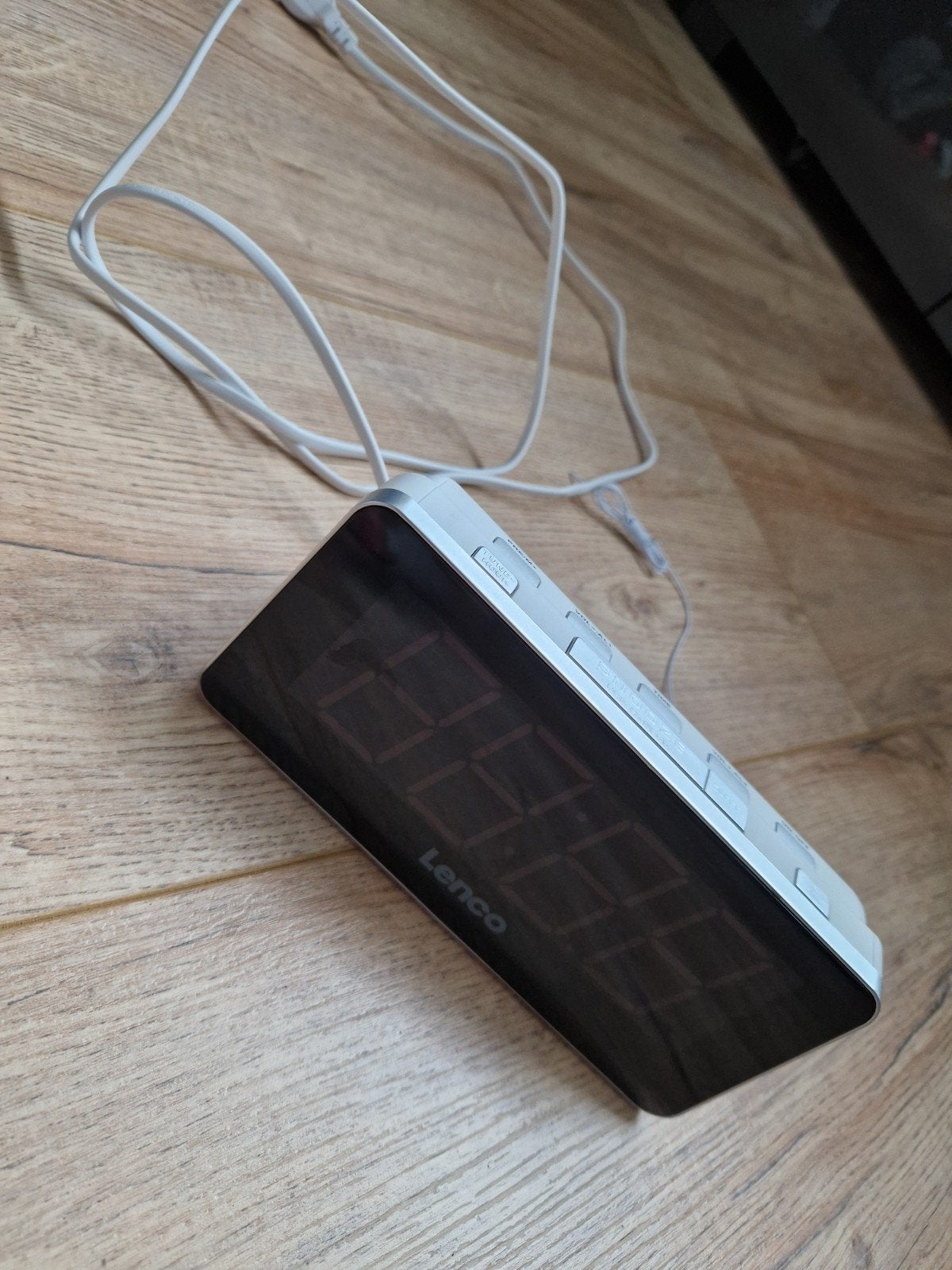 Lenco CR-18 PLL FM Wekkerradio met Groot Display, Ophalen of Verzenden, Zo goed als nieuw, Overige typen