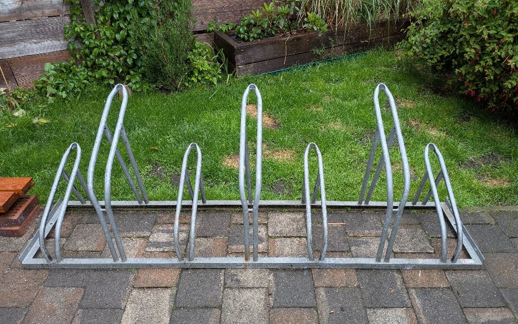 x7 Bicycle rack / Bike parking, Fietsen en Brommers, Ophalen, Minder dan 10 versnellingen, Overige merken