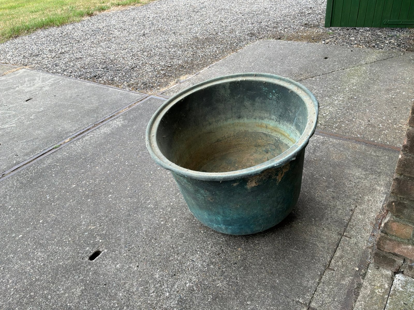 Koperen wasketel, Ophalen, Koper