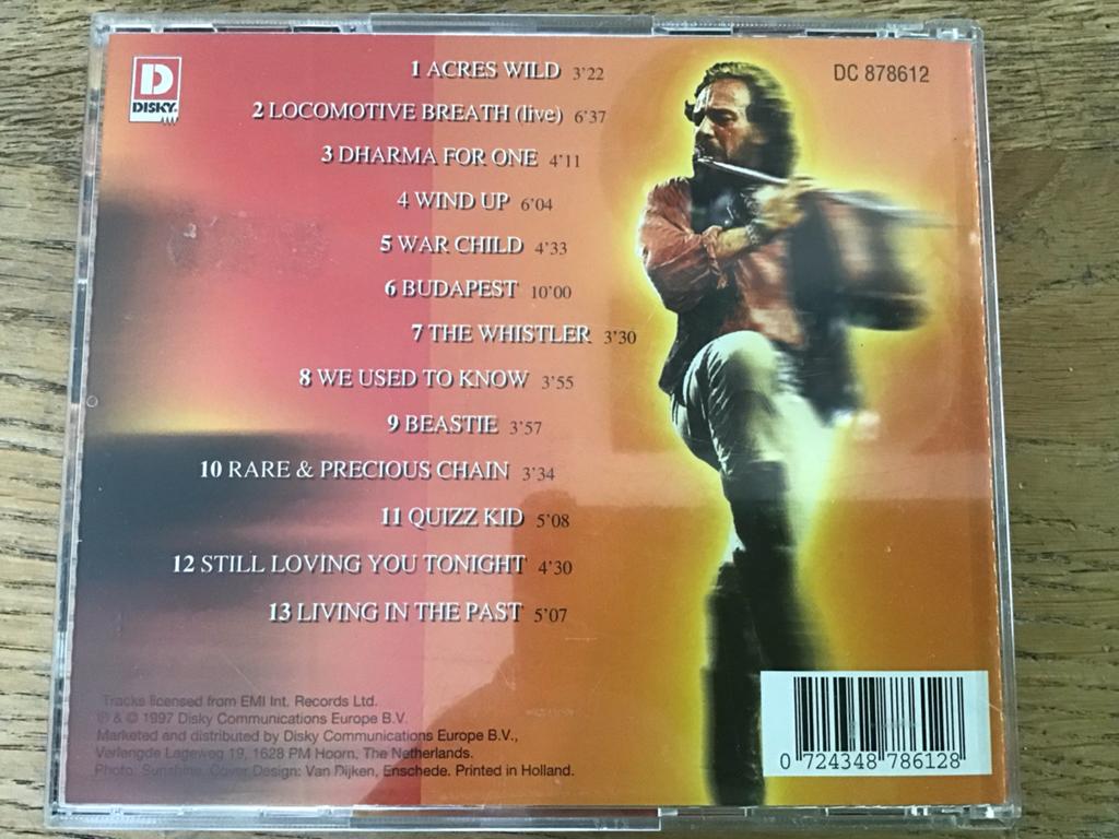 Jethro Tull Collection CD - Progressive Rock Klassiekers, Ophalen of Verzenden, Gebruikt, Progressive