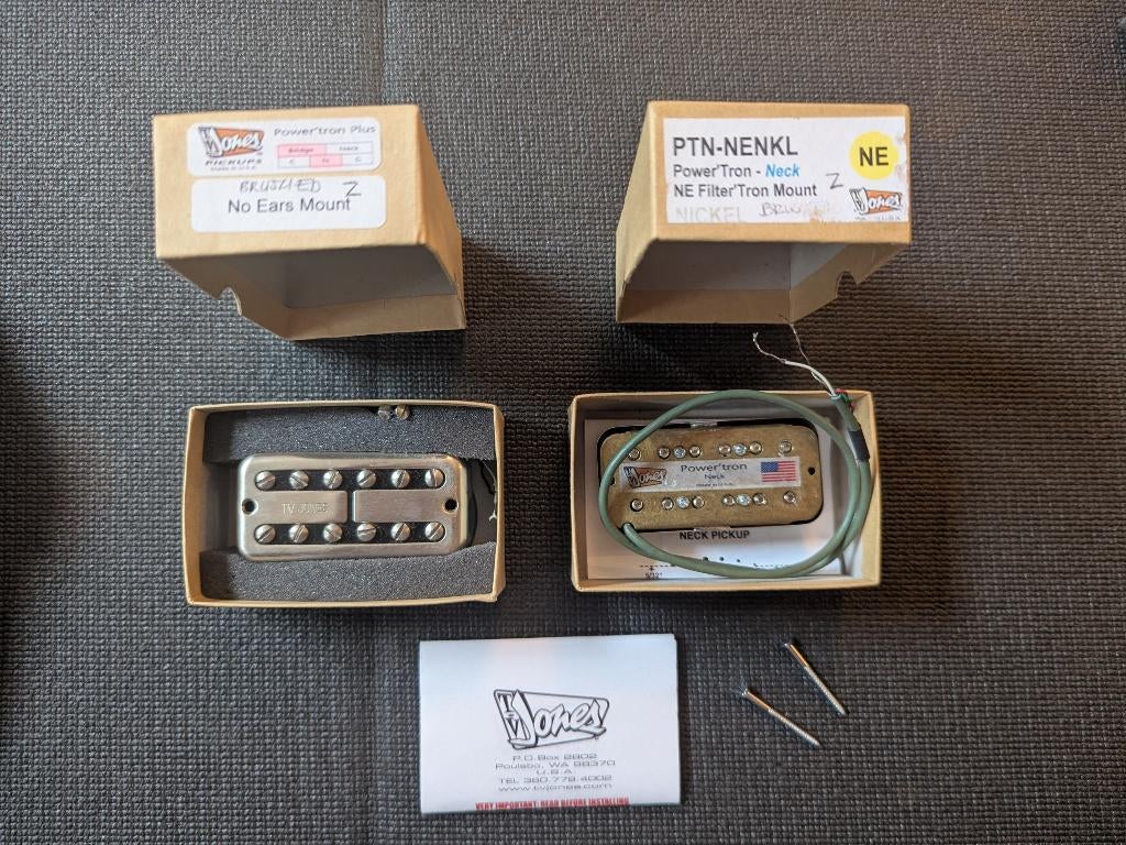 TV Jones Filtertron Powertron Plus, Ophalen of Verzenden, Nieuw, Semi-solid body, Overige merken