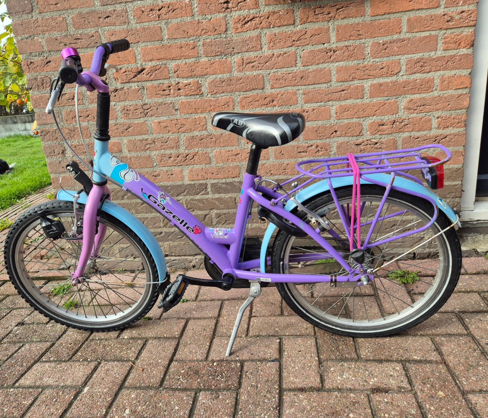 Meisjesfiets 20 inch, Fietsen en Brommers, Ophalen, Terugtraprem, Handrem, 20 inch