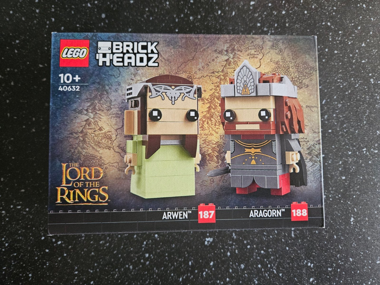 LEGO 40632 Brickheadz Lord of the Rings - Arwen & Aragorn, Ophalen of Verzenden, Nieuw
