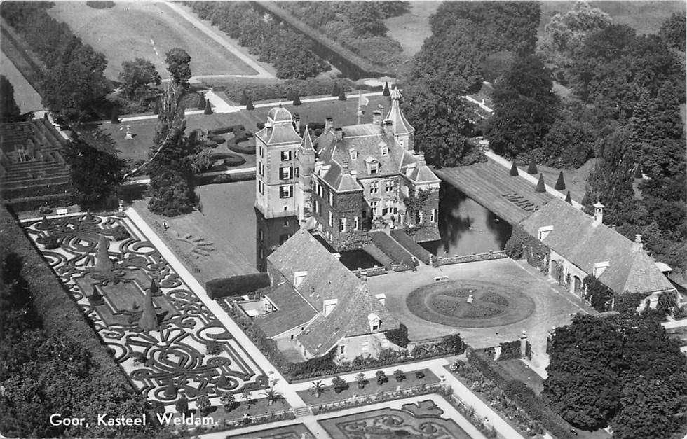 304-251-041 Goor Kasteel Weldam, Ophalen of Verzenden, Voor 1920, Overijssel