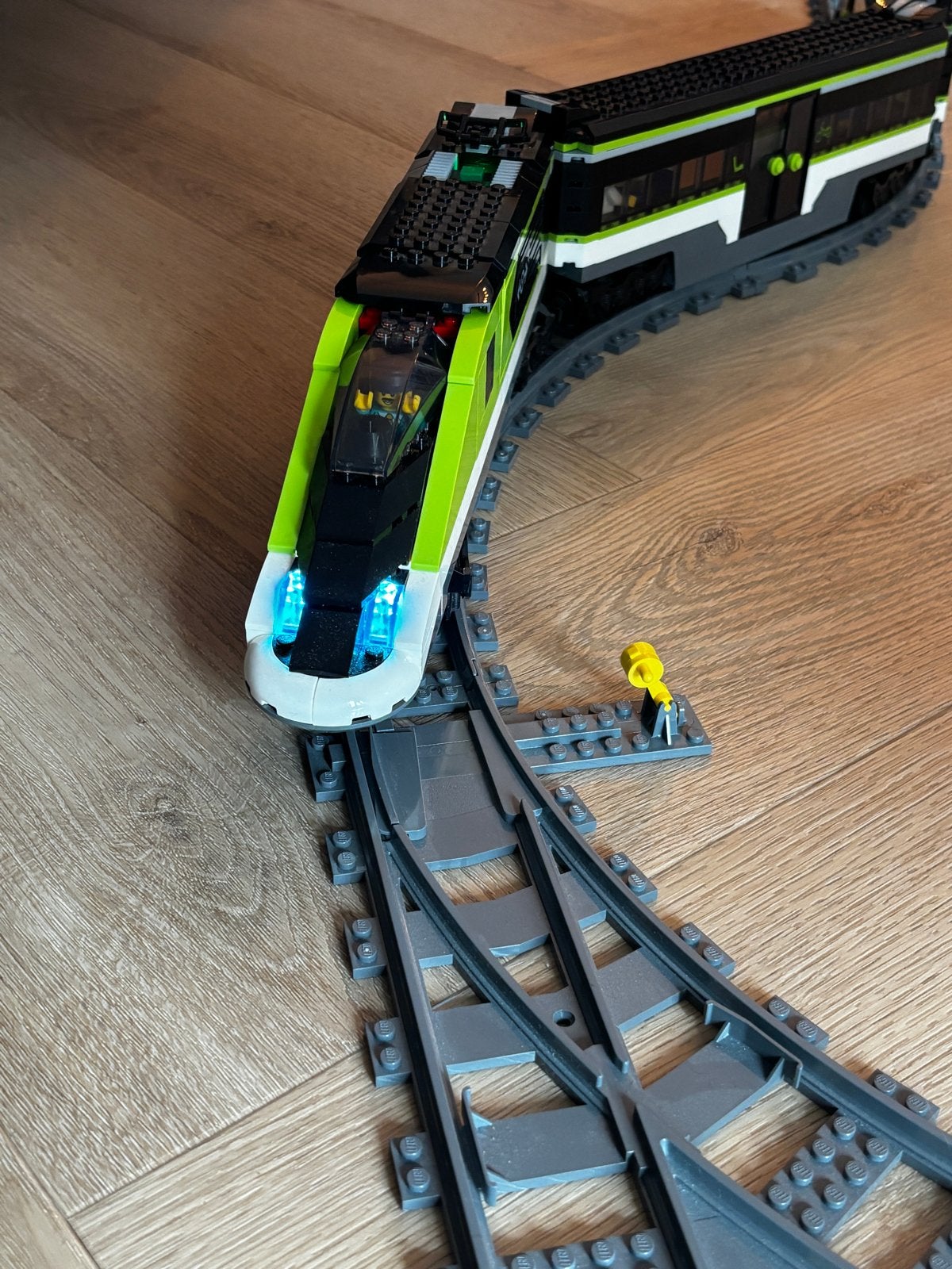Lego City Trein met afstandsbediening en rails, Ophalen of Verzenden, Zo goed als nieuw, Overige merken