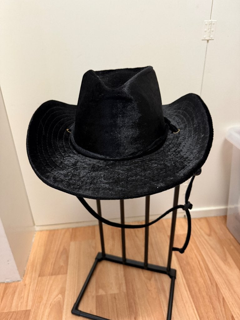 Cowboy hoed Carnaval, Ophalen of Verzenden, Zo goed als nieuw, 56 of 57 cm (M, 7 of 7⅛ inch), Hoed