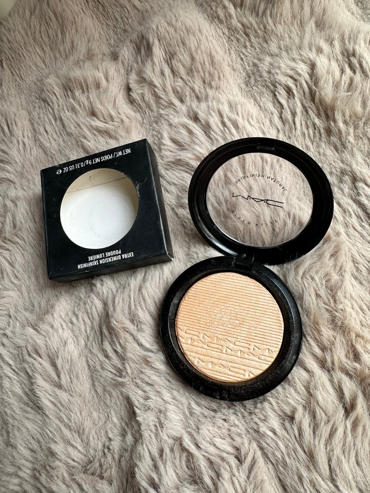 MAC mineralize skinfinish kleur Show Gold, Ophalen of Verzenden, Zo goed als nieuw, Lippen
