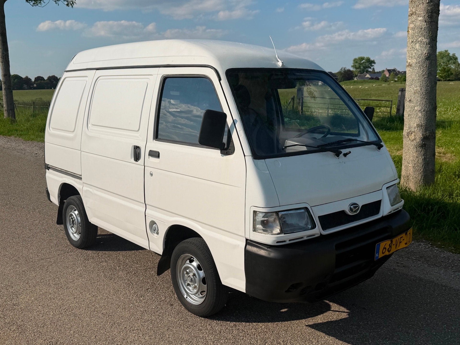 Daihatsu HiJet 1.3 EFI Standaard NAP, Stof, 4 cilinders, 400 kg, Wit