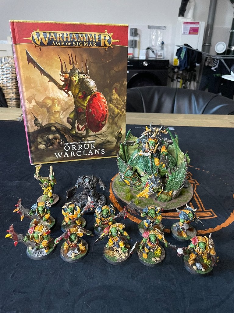 AOS Ironjawz leger, Gebruikt, Figuurtje(s), Warhammer, Ophalen of Verzenden