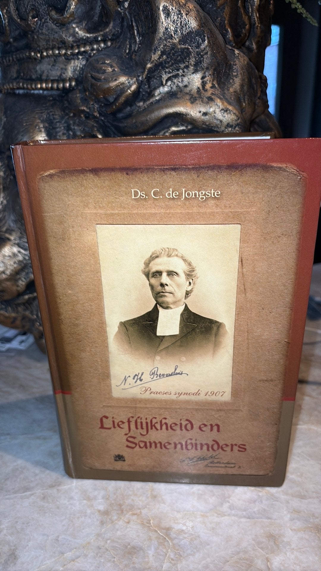 KR-1 Ds C de Jongste Lieflijkheid en Samenbinders Ds NH Beve, Boeken, Ophalen of Verzenden, Zo goed als nieuw, C. de Jongste