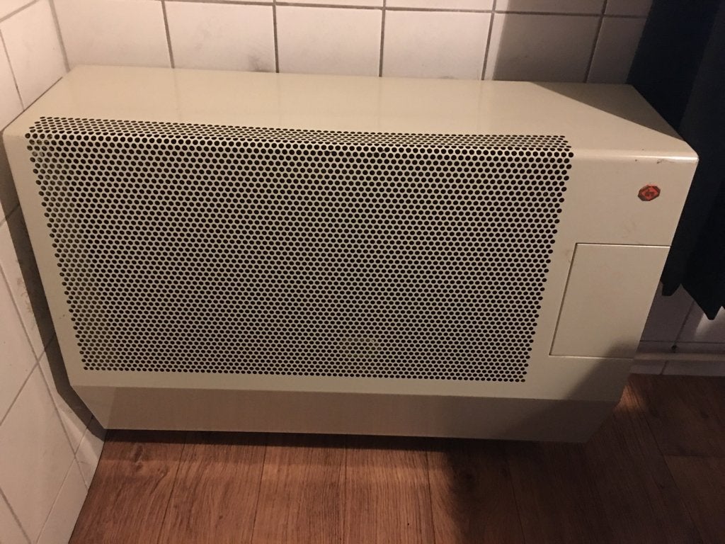 gevel gaskachel.(DRU), Ophalen, Gebruikt, Gas, Hangend