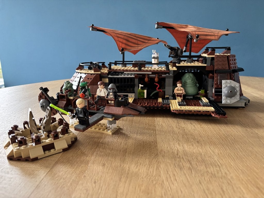 LEGO Star Wars Jabba's Sail Barge (6210), Gebruikt, Inclusief instructies, Star Wars, Lego