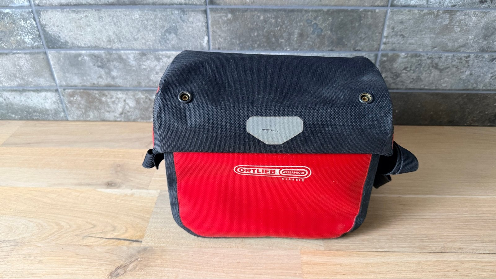 Ortlieb stuurtas Classic rood, Fietsen en Brommers, Fietsaccessoires | Fietstassen, Ophalen of Verzenden, Zo goed als nieuw