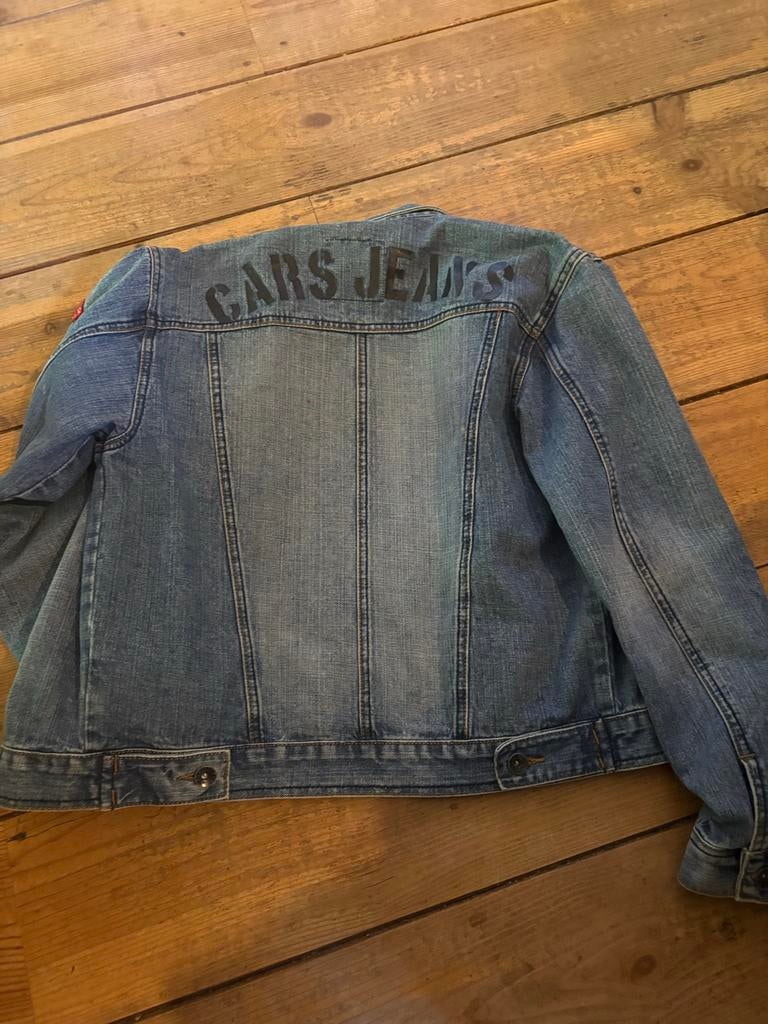 Cars Jeans spijkerjasje maat 14 / 38, Ophalen of Verzenden, Zo goed als nieuw, Maat 38/40 (M), Blauw