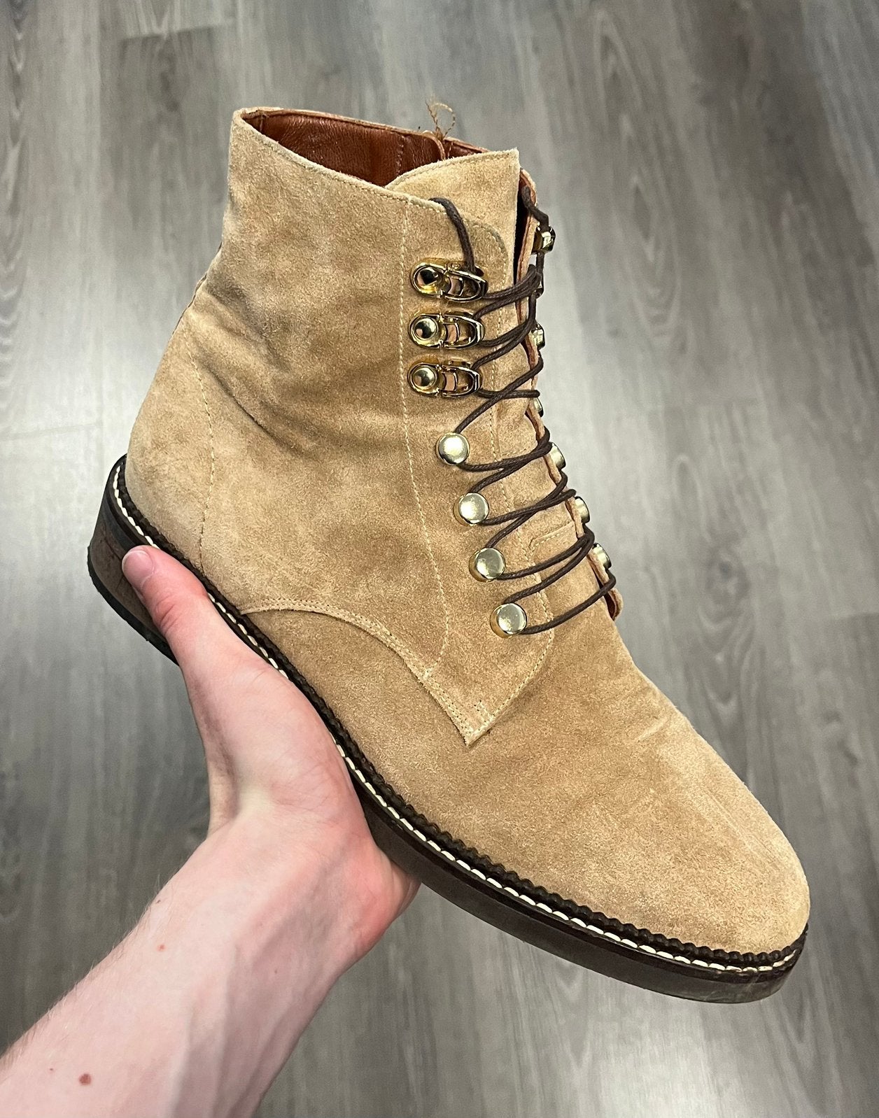 Pertini elegante lederen suede boots schoenen - Maat 41, Kleding | Dames, Schoenen, Bruin, Lage of Enkellaarzen, Ophalen of Verzenden