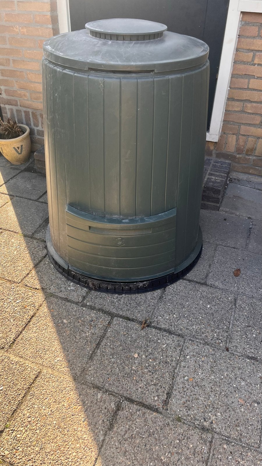 Grote compostbak voor tuin en keukenafval, Ophalen, Gebruikt