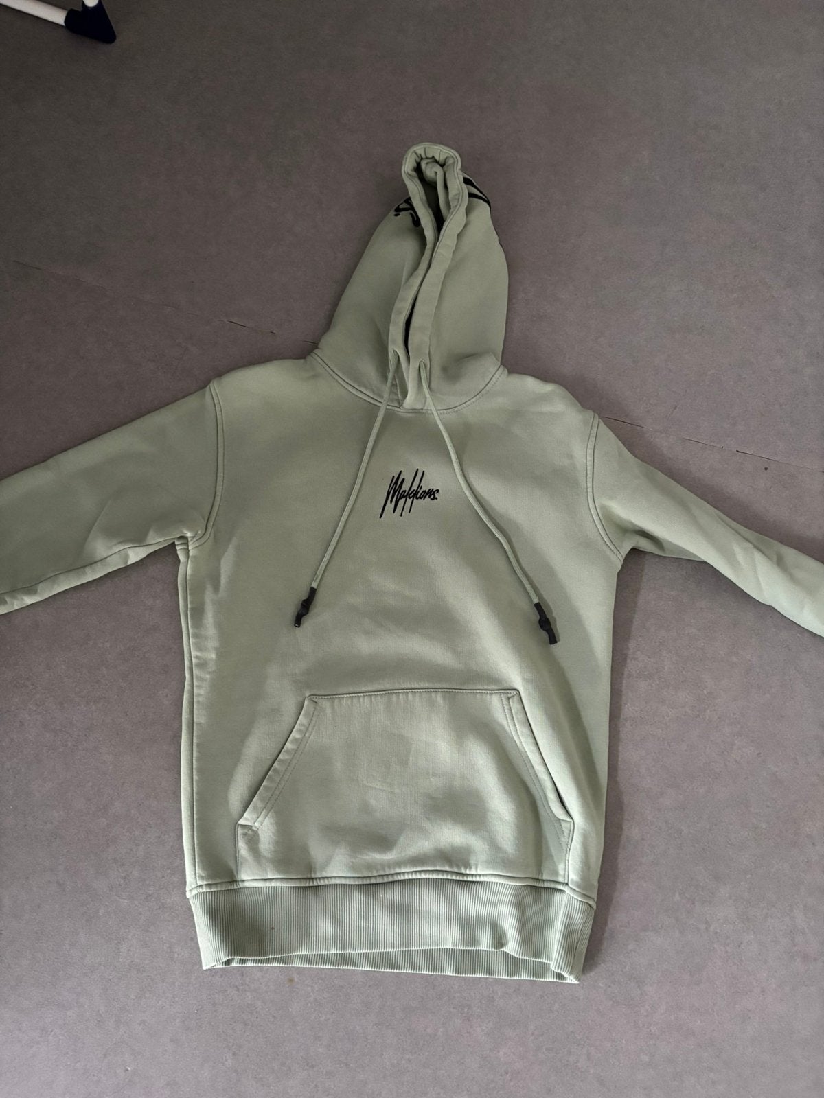Malelions Captain Hoodie maat XS, Kleding | Heren, Truien en Vesten, Ophalen of Verzenden, Gedragen, Maat 46 (S) of kleiner, Groen