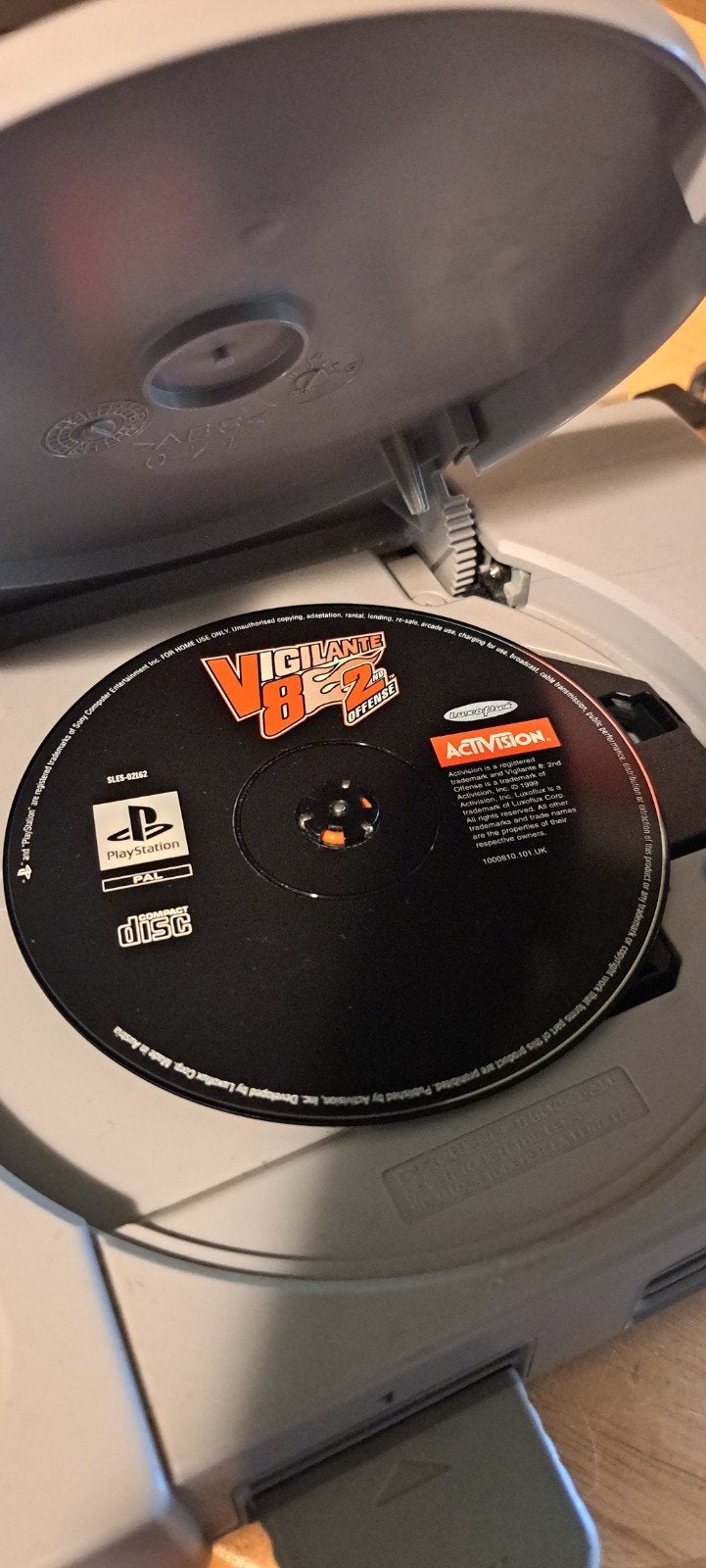 Vigilante 8 2nd Offense - (PS1) Getest, Spelcomputers en Games, Avontuur en Actie, Gebruikt, 2 spelers, Ophalen of Verzenden